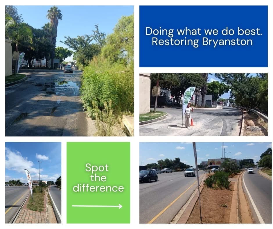 Restoring Bryanston streets