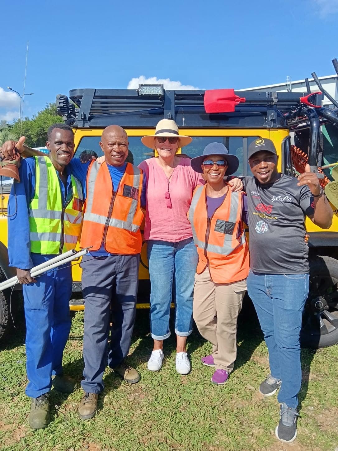 Community team after cleanup